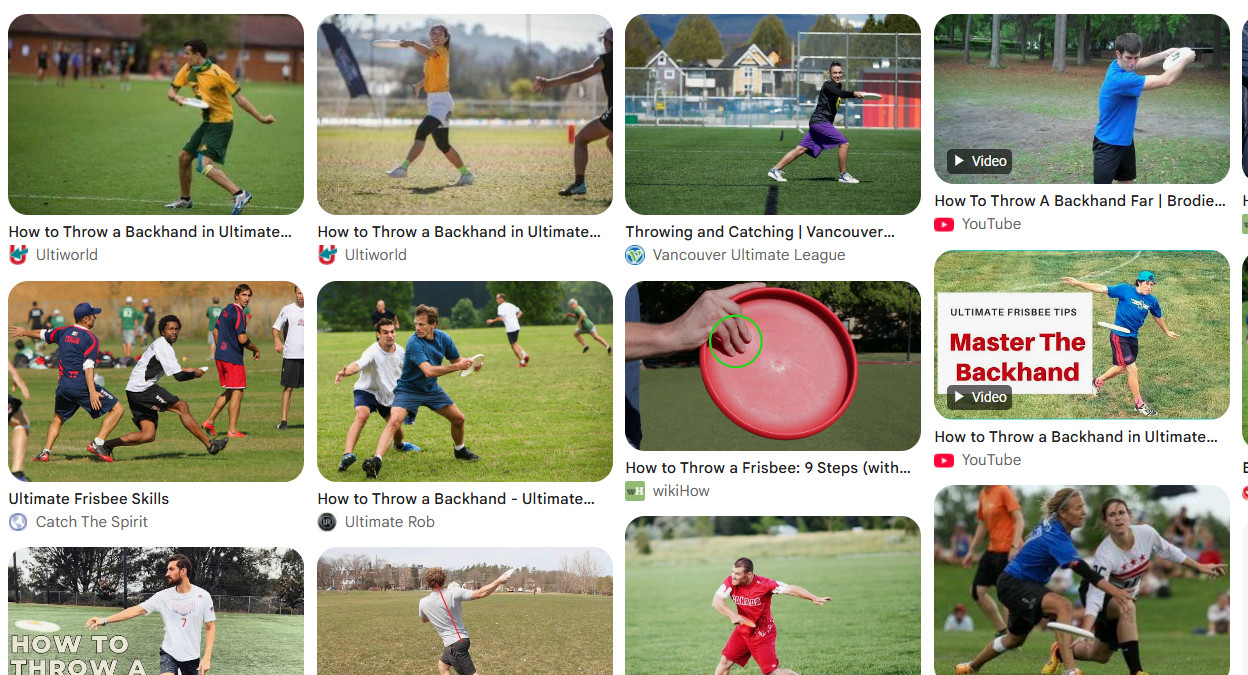 backhand throws